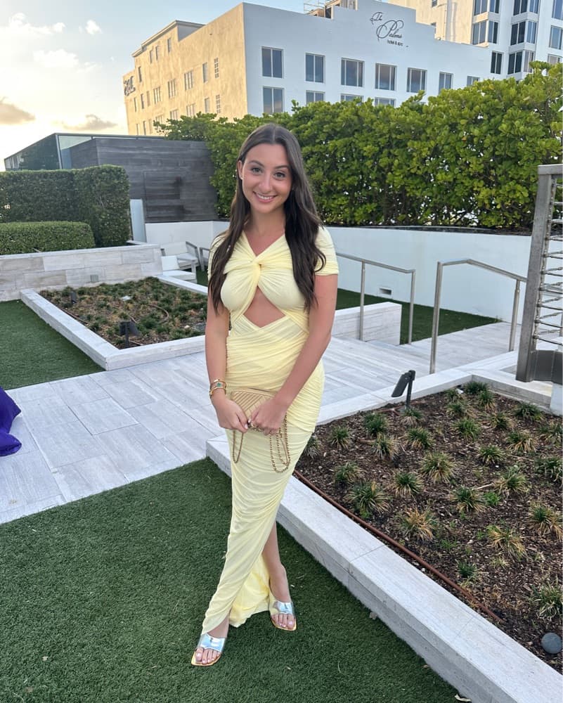 Ronny Kobo X Revolve Butter Yellow Dress - Image 2