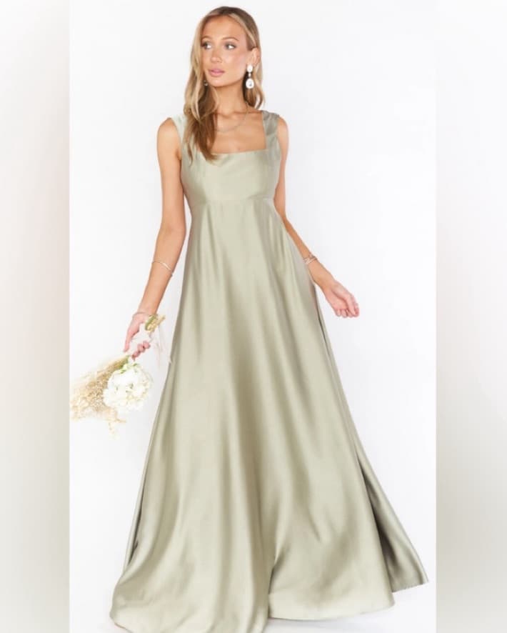 Show me your Mumu Madi Satin Gown  - Image 1