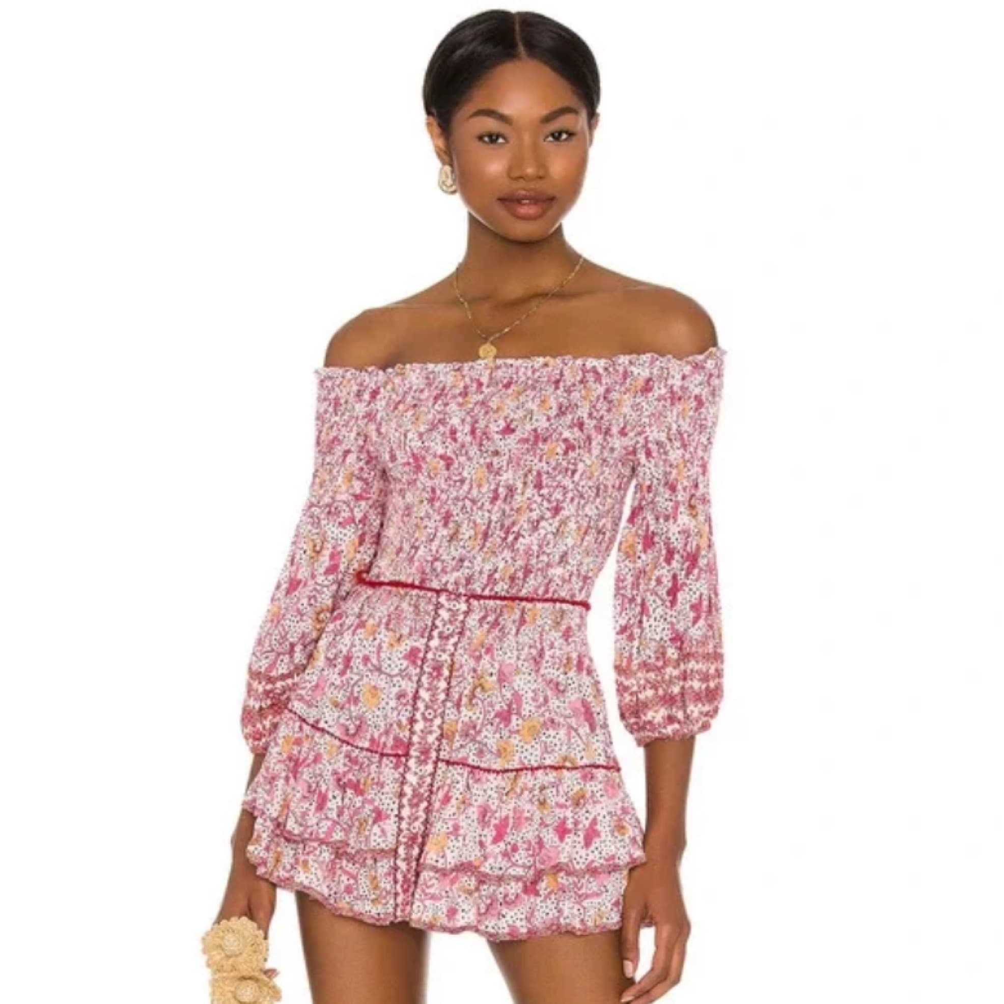 Poupette St Barth Ariel Smocked Blouse - Image 1
