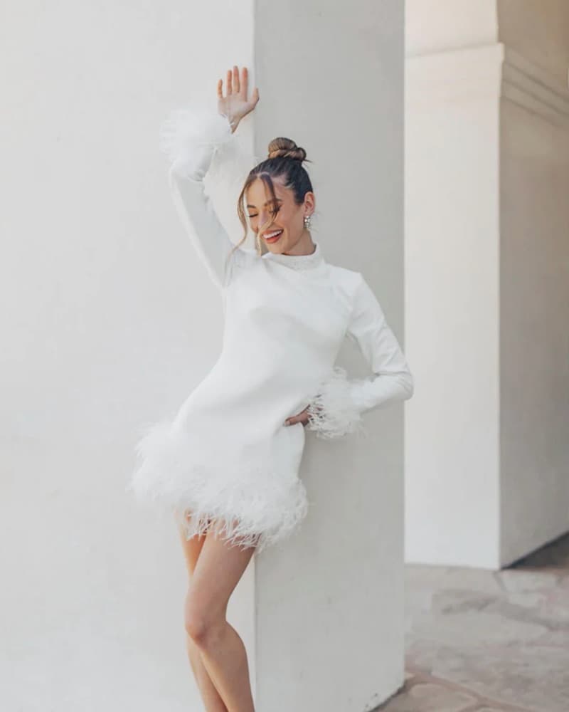 Untamed Petals Clara Mini Dress - Image 1
