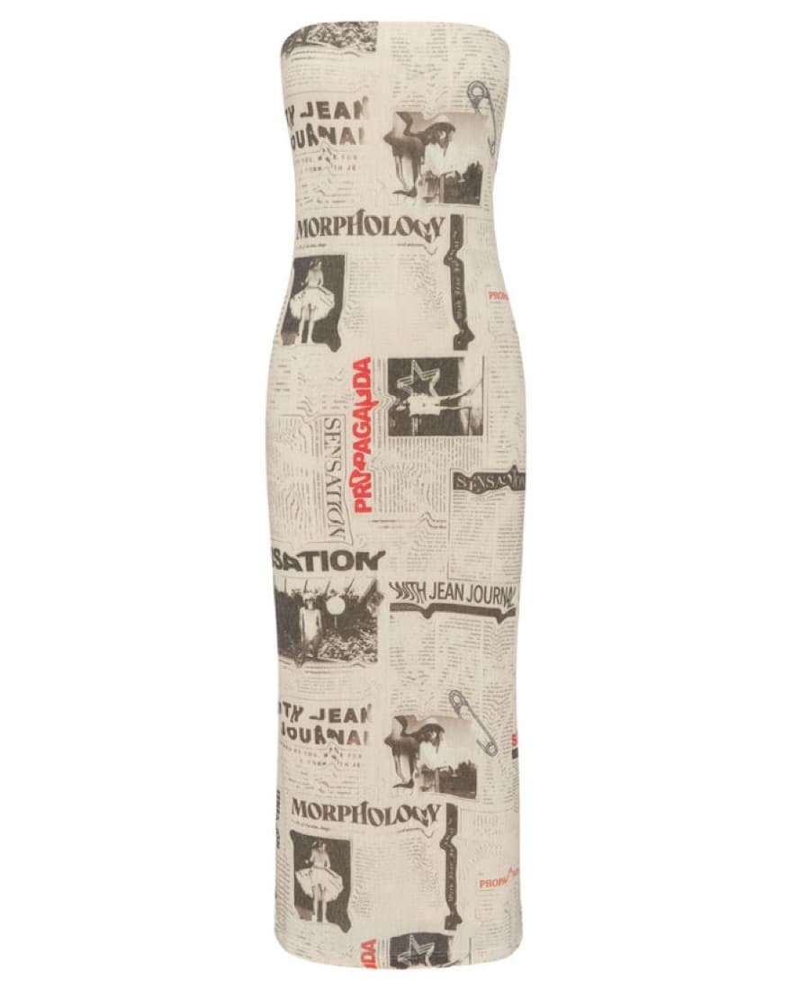 With Jean Frankie Midi Dress in  - Image 1