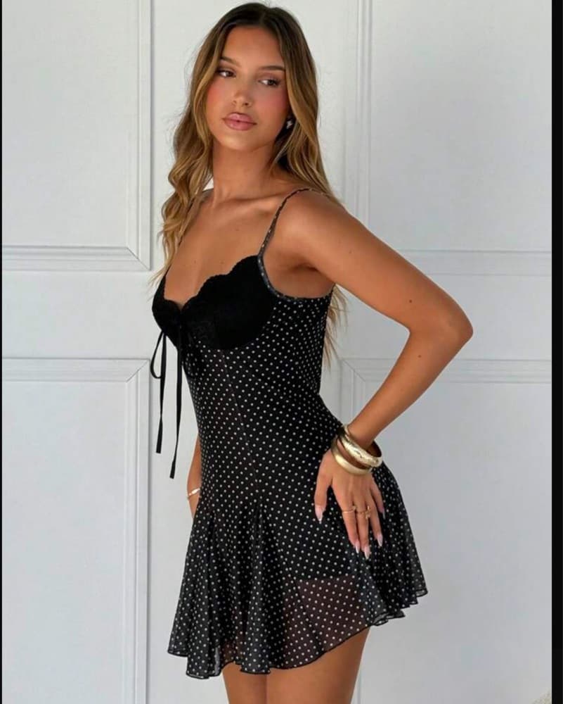 Polka Dot Dress - Image 3