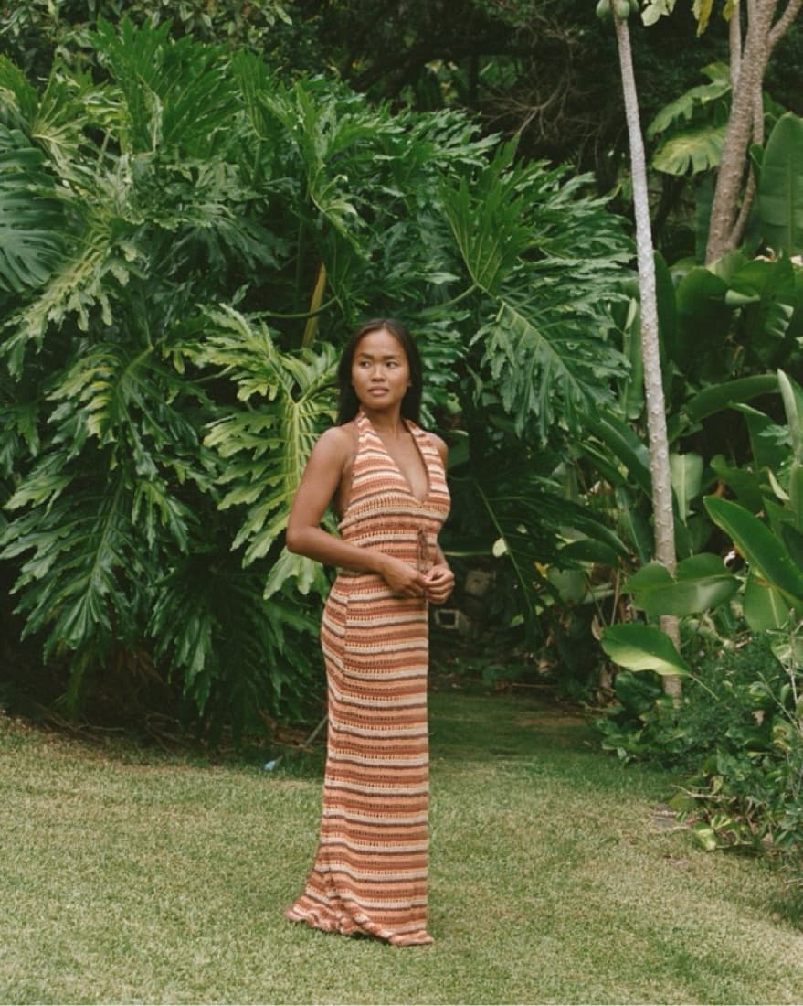 Faithfull The Brand Crochet Maxi Dress - Image 2