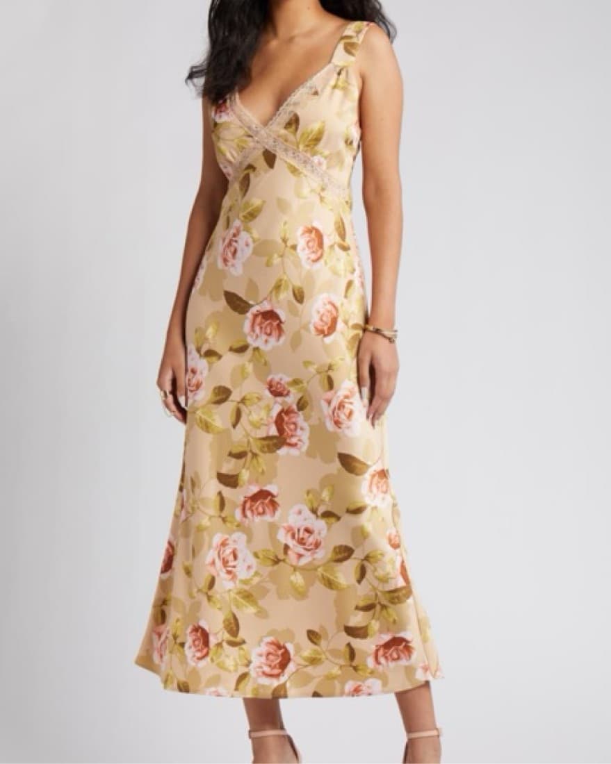 WAYF Floral dress - Image 2