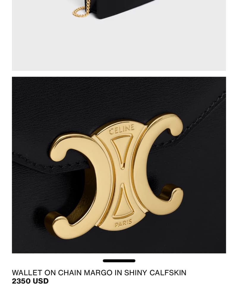 Celine Wallet On Chain Bag  - Image 5