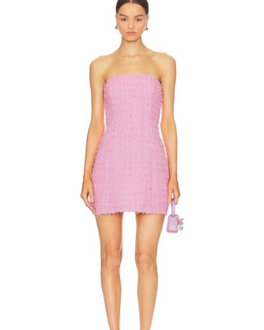 Kelsey Dress In Pink - Image 1