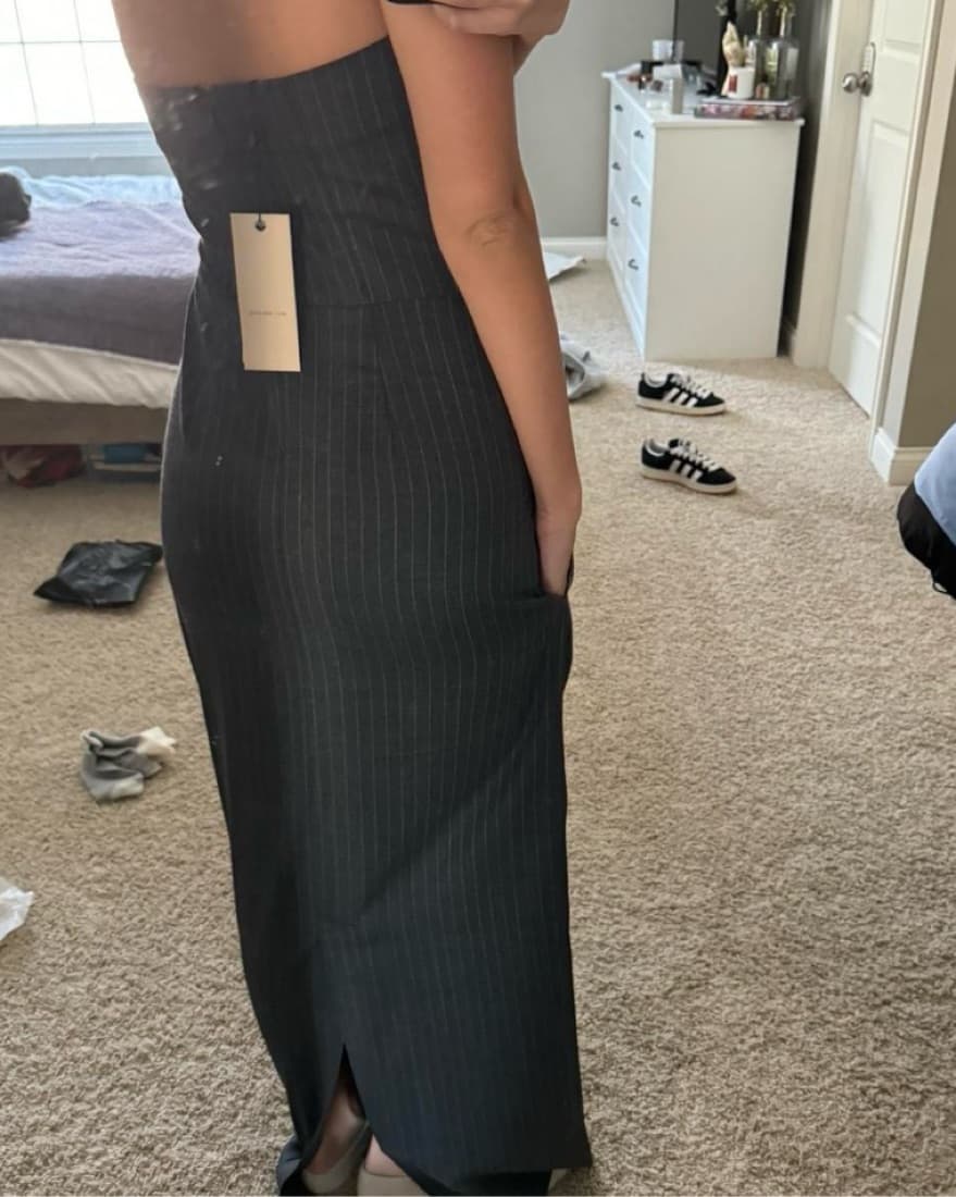 Bec + Bridge Pinstripe Dress - Image 4