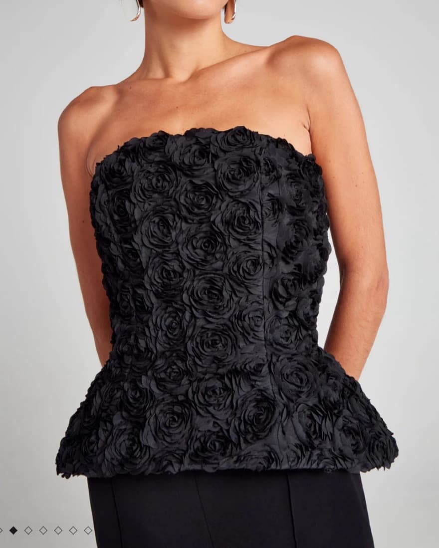 Nadine Merabi PHOEBE BLACK TOP - Image 3