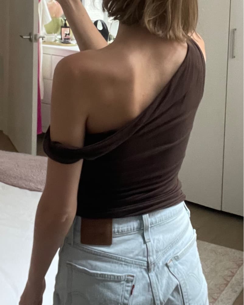 Free People One-Shoulder Top - Image 4