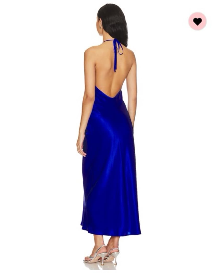 Silk Electirc Blue Midi - Image 6