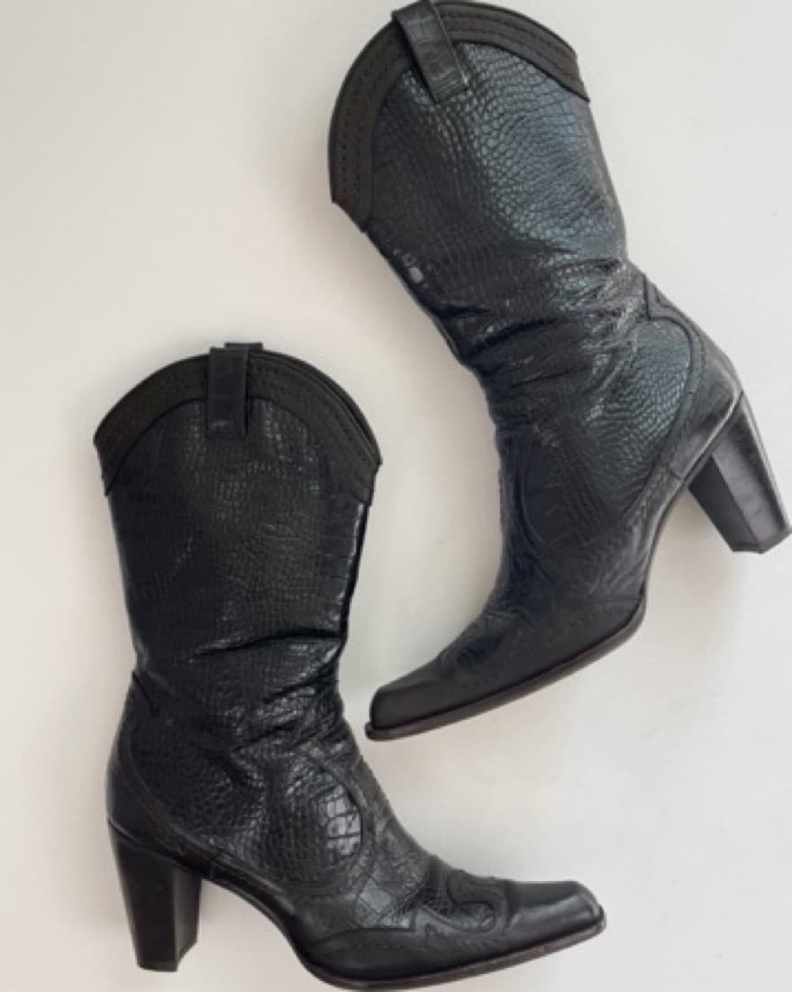 Vintage Western Boots - Image 5