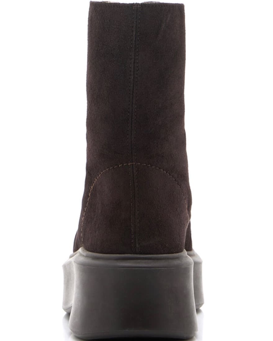 The Row Zipped Boot I In Suede - Image 5