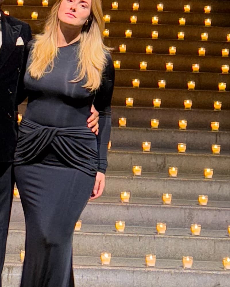 Black Tie Dress - Image 2