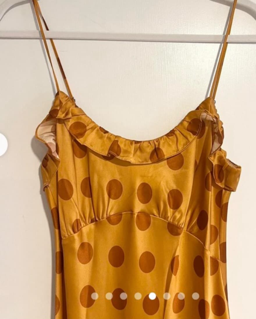 Reformation Aribella Silk Dress  - Image 3
