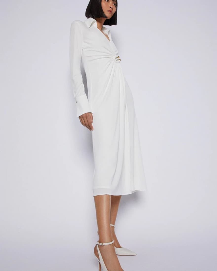 Scanlan Theodore White Dress - Image 3