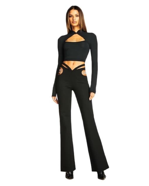 I Am Gia Inez Black Top  - Image 3