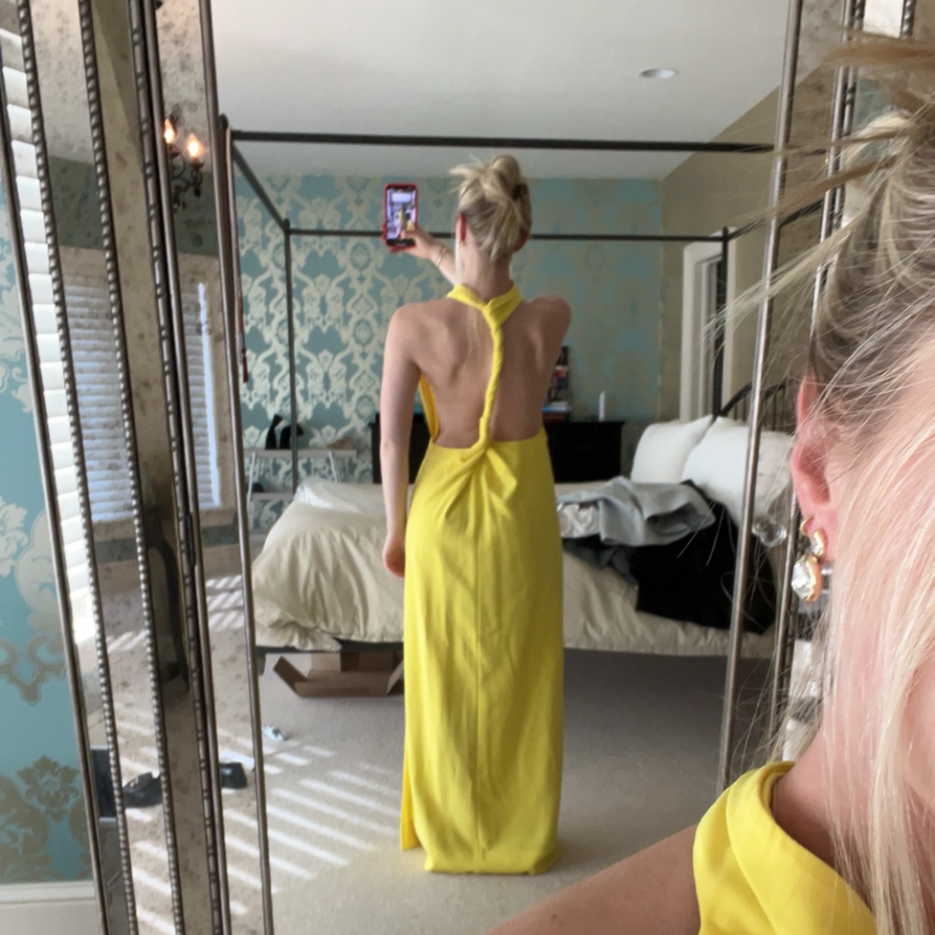 Proenza Schouler Faye Twist Back Dress - Image 3