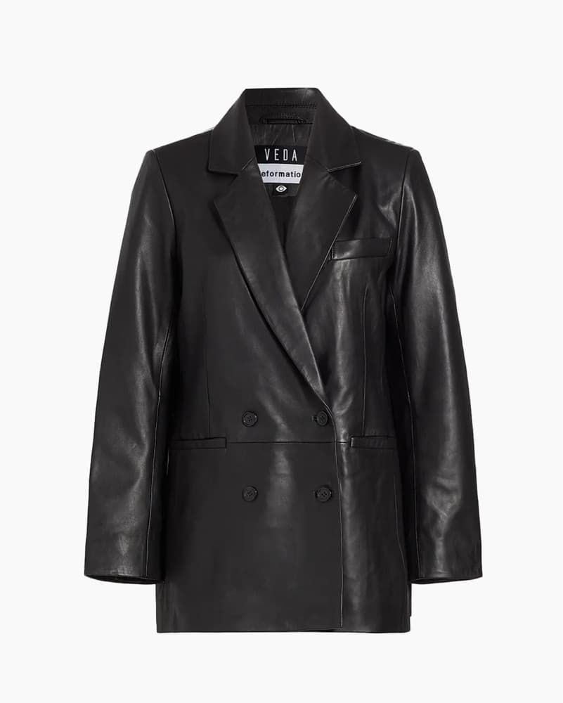 Reformation Veda Leather Jacket - Image 1