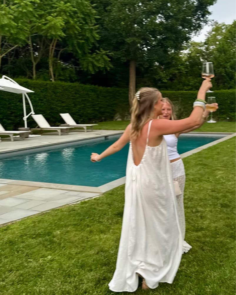 White Maxi Dress - Image 2