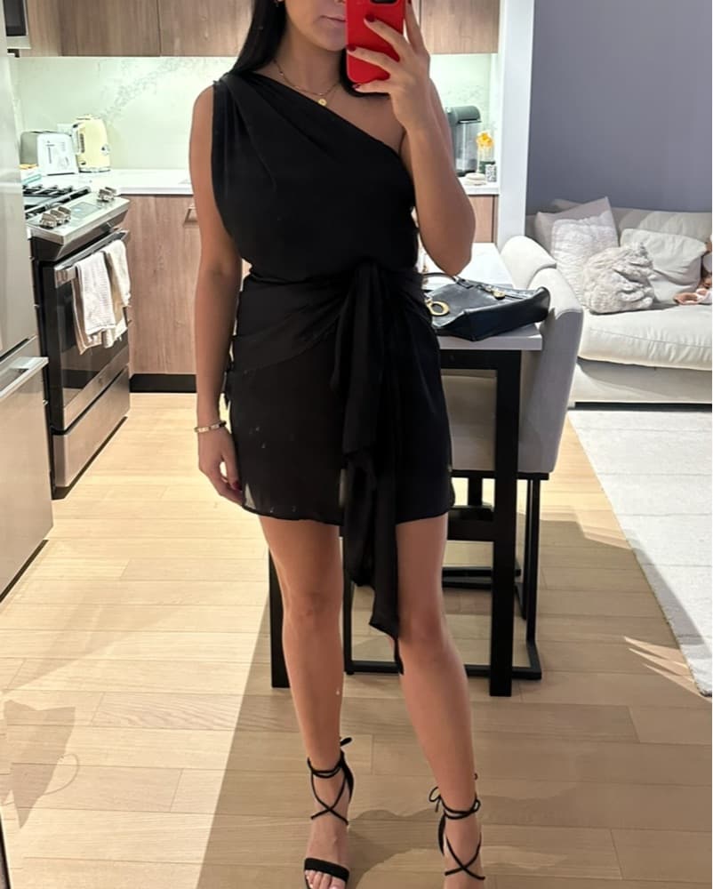 Baobab Marea Mini Black Dress  - Image 5