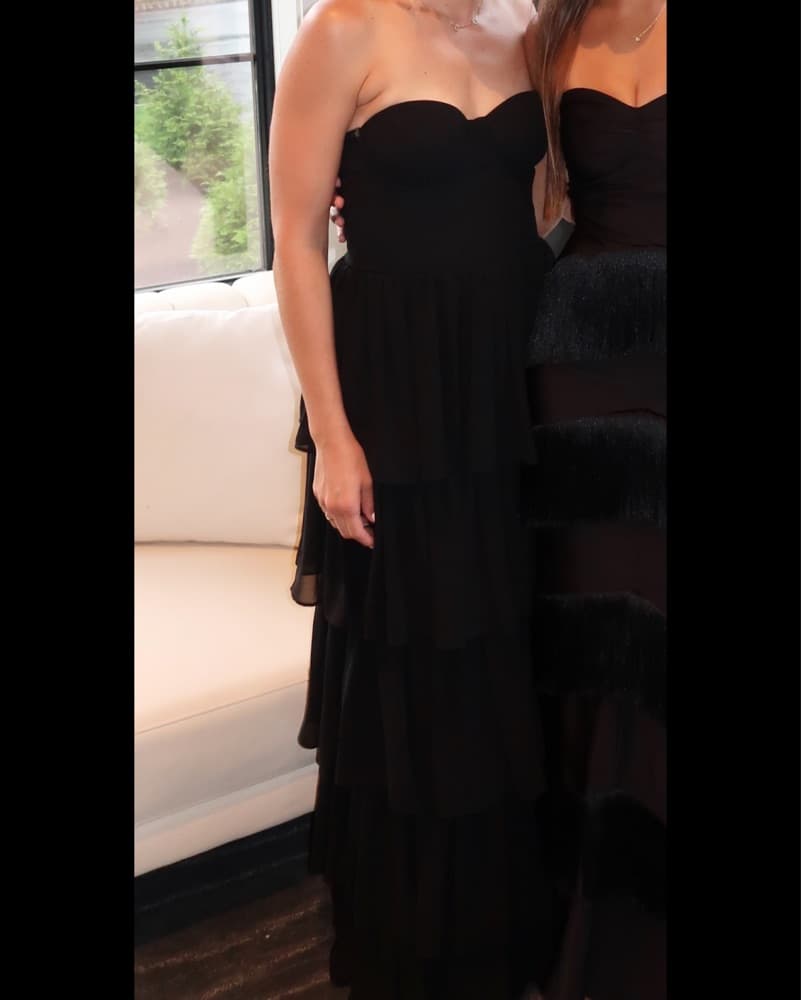 Lovers And Friends Hattie Gown in Black - Image 5