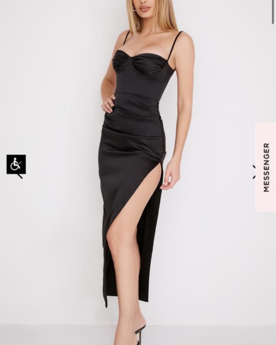 Flora Corset Midi Dress - Image 1