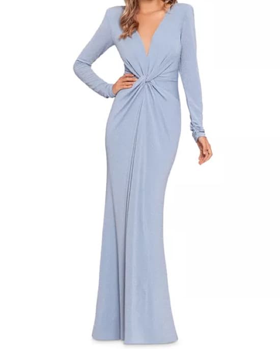 Aqua Blue Gown - Image 3