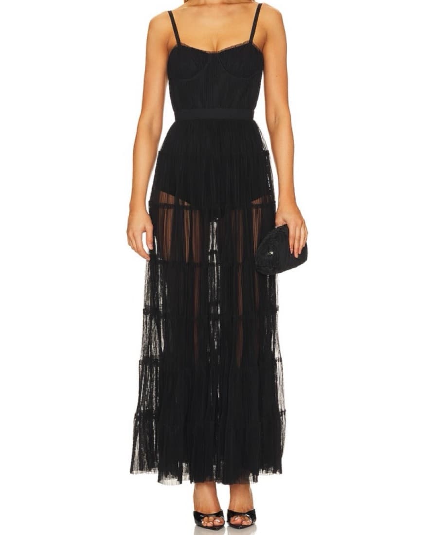 Alice and Olivia Deena Maxi Dress - Image 1