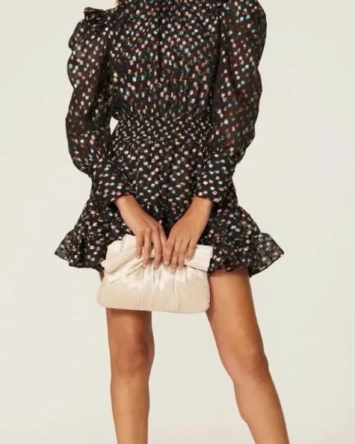 Misa Los Angeles Gianna Polka Dot Dress - Image 3