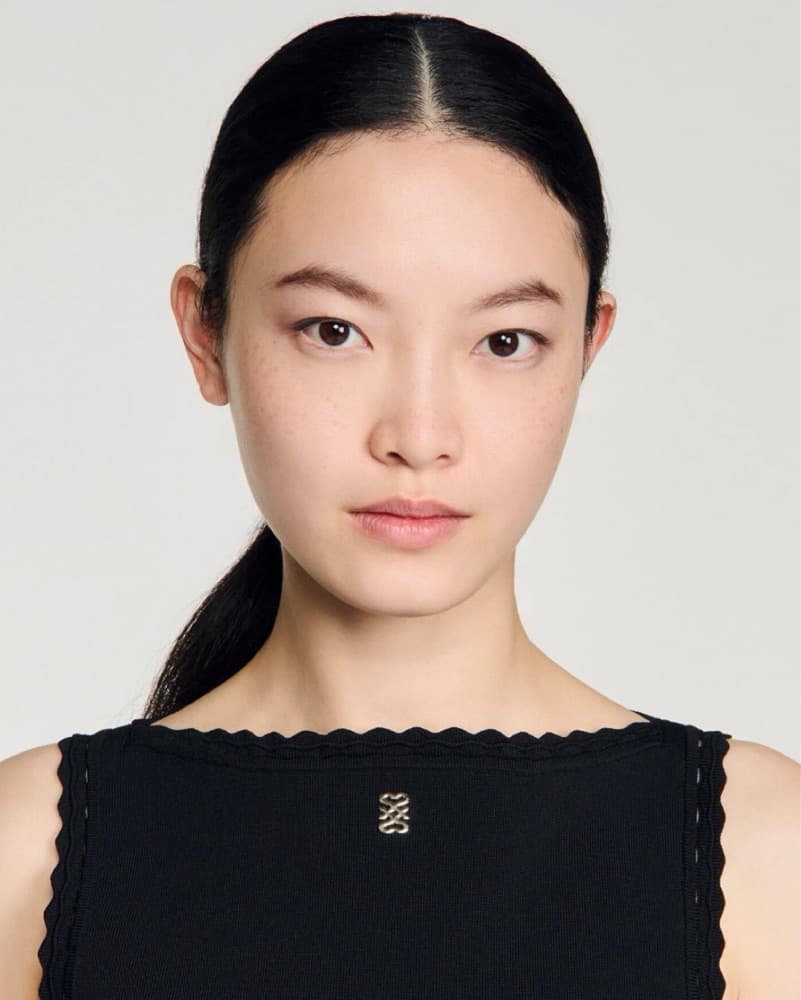 Sandro Two-tone Mini Dress - Image 3