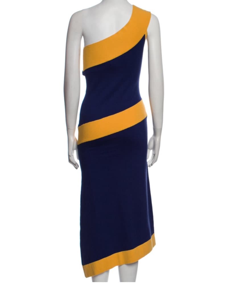 Vibrant Color Block Dress - Image 2