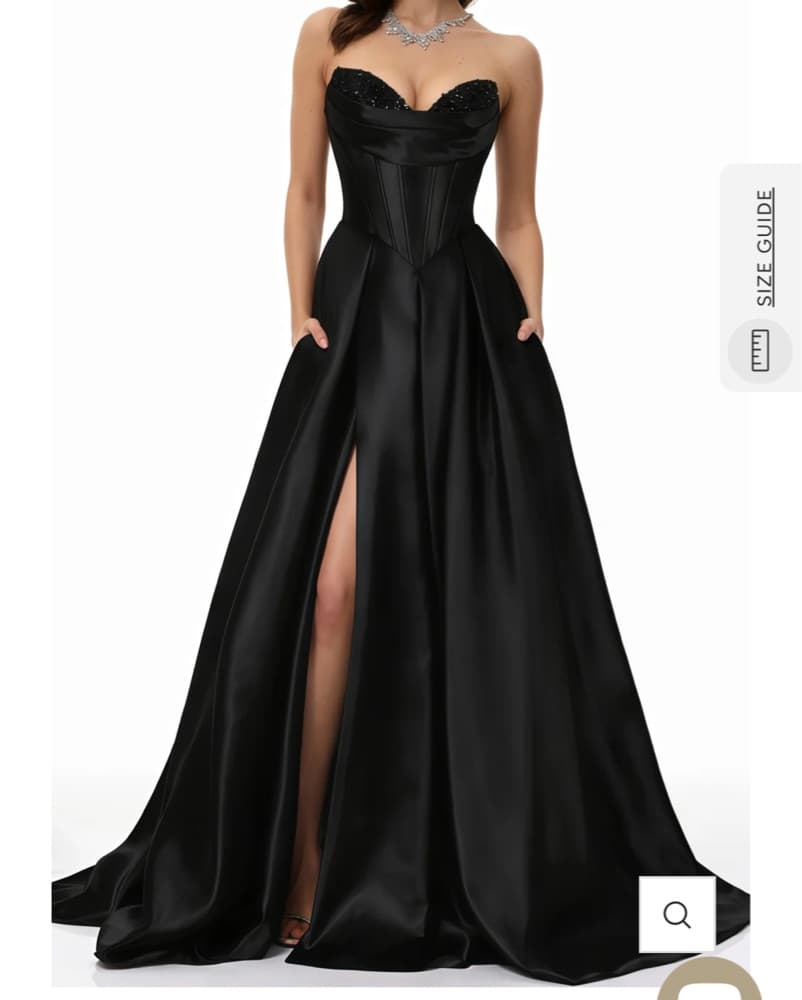Black Formal Prom Dress - Image 1