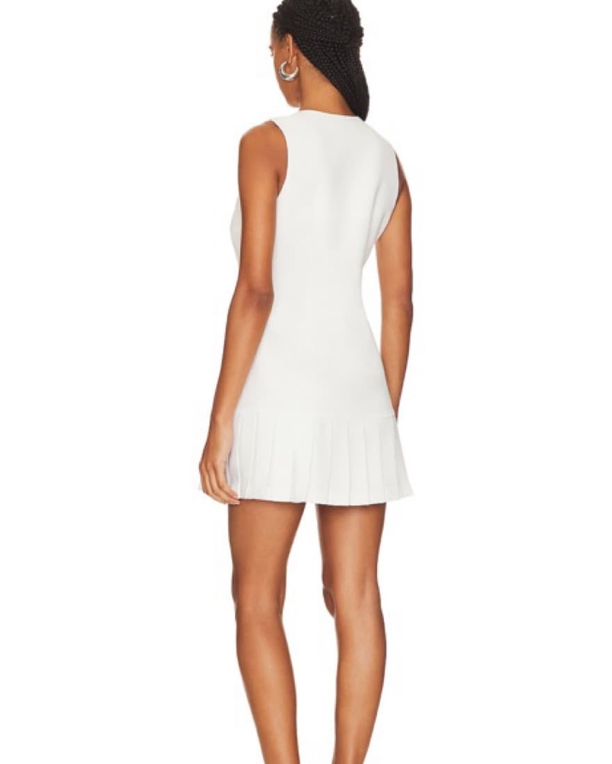 Amanda Uprichard White Mini Dress - Image 4
