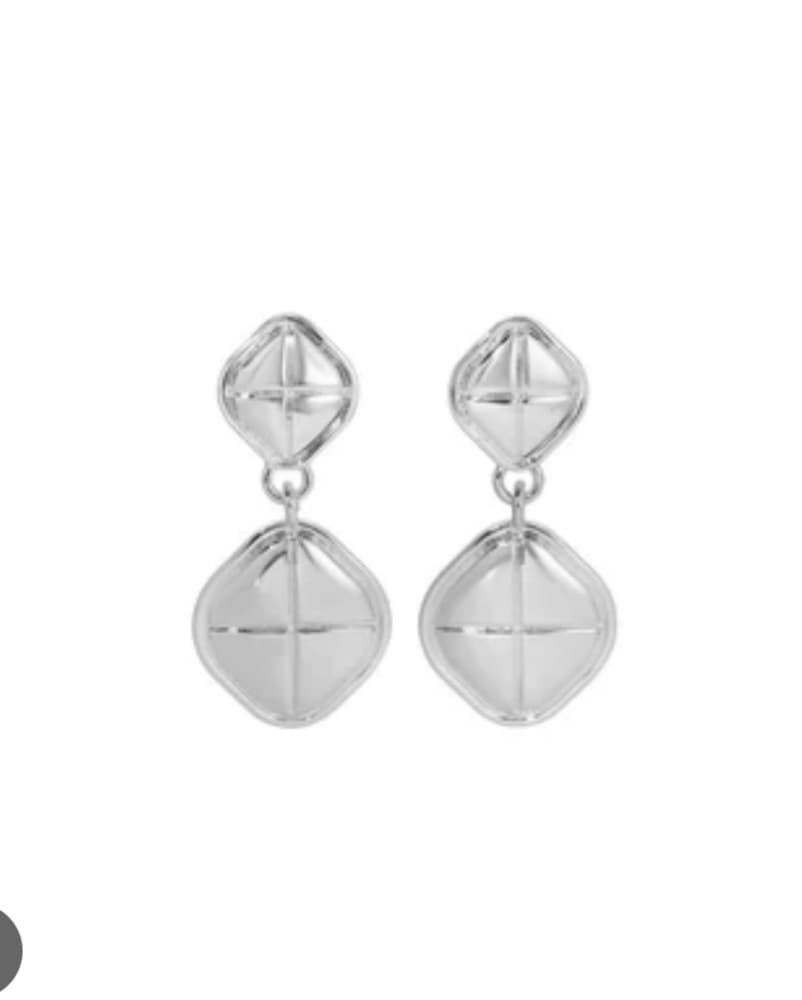 Heaven Mayhem Silver Earrings  - Image 1