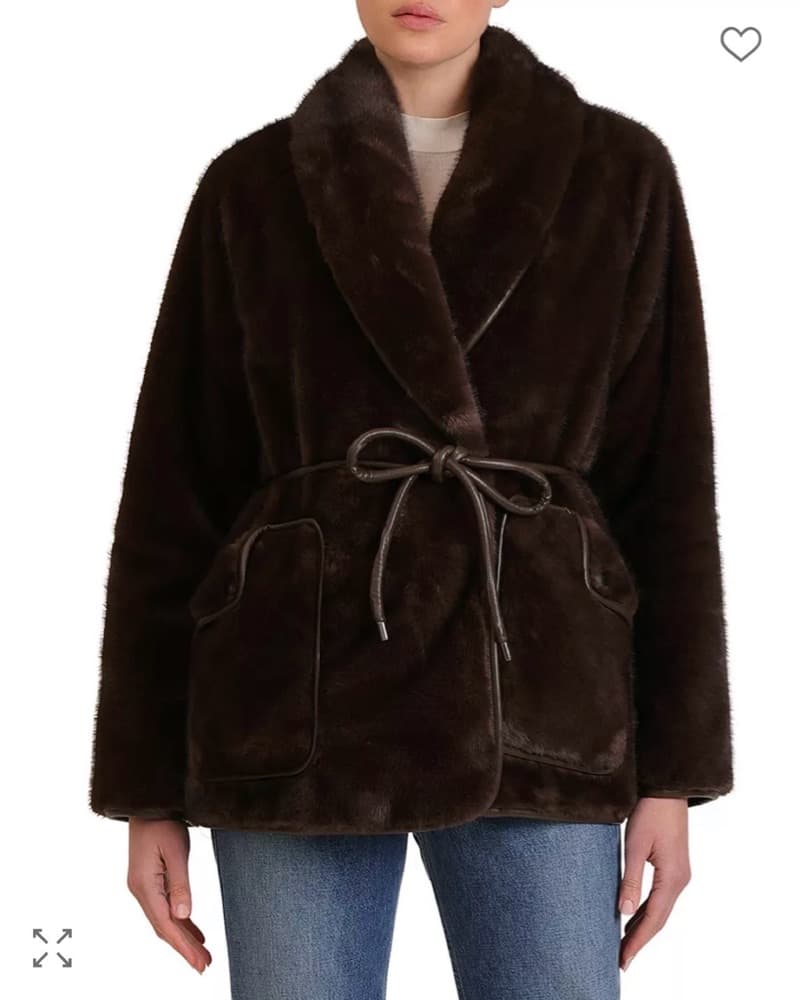 Avec Les Filles Faux Fur Jacket - Image 1