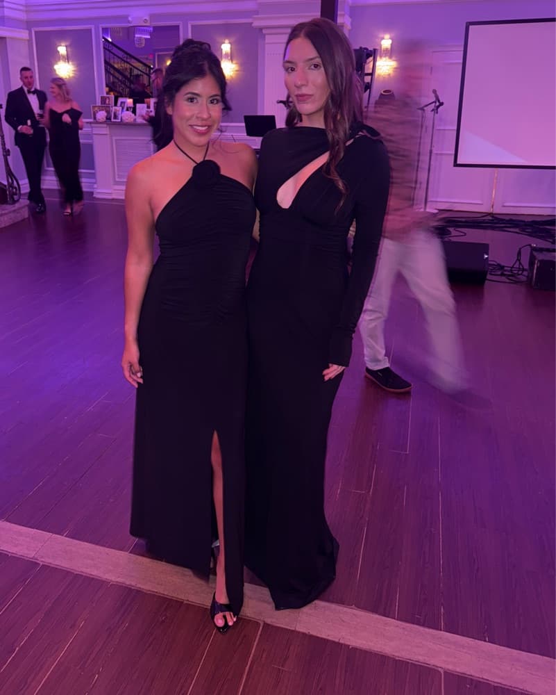 Rachel Gilbert Black Maxi Dress - Image 5