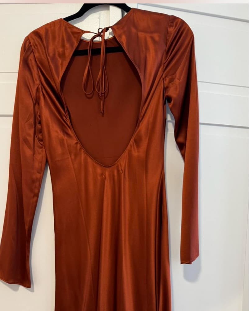 Reformation Silk Dress - Image 4