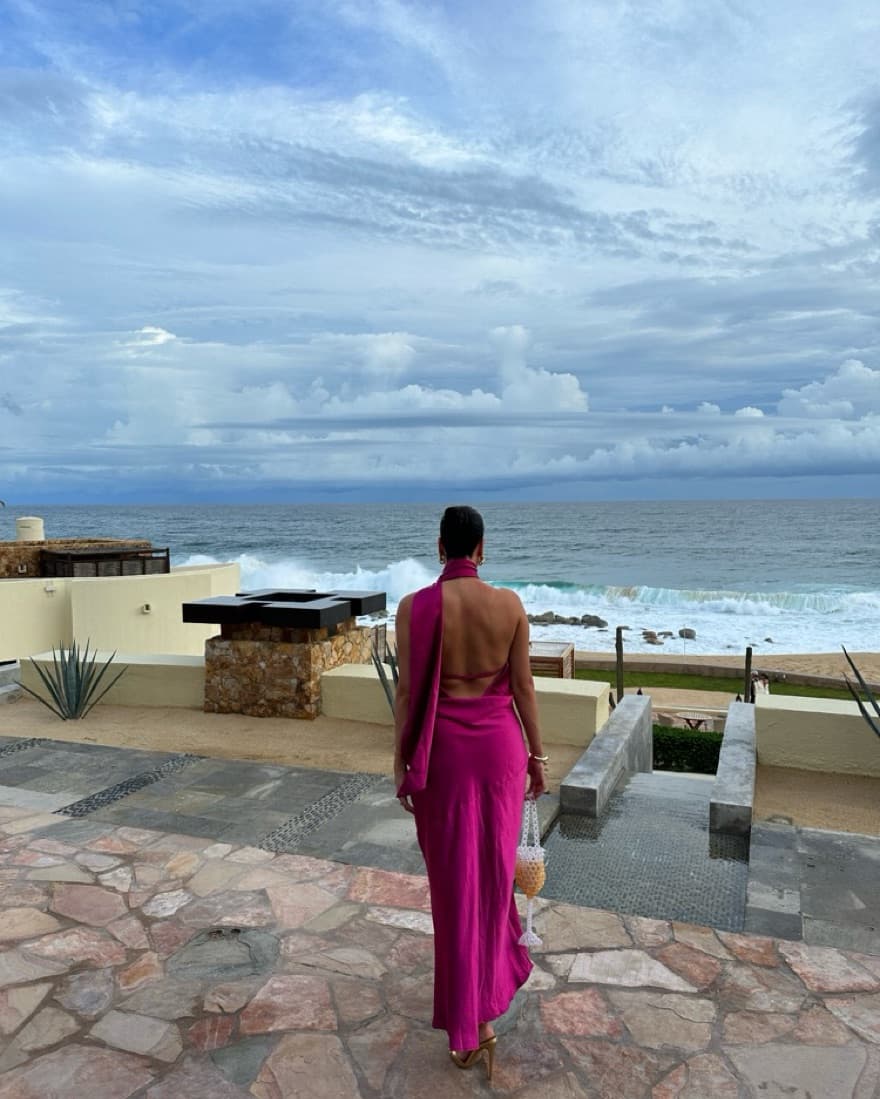 Elegant Pink Dress - Image 4