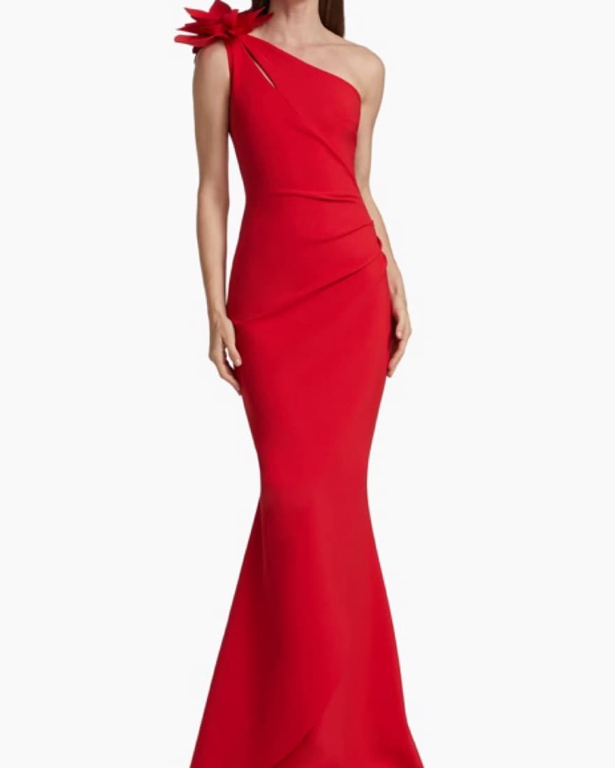 Chiara Boni Gosia Gown Red - Image 2