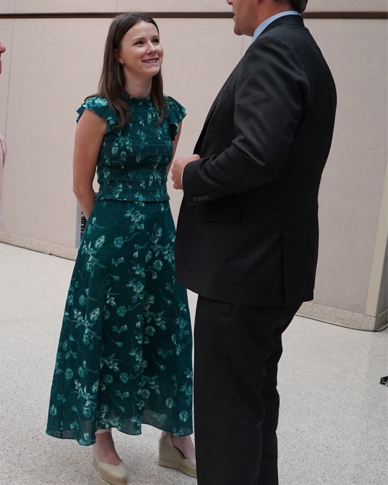 Green Sea Midi Dress - Image 2
