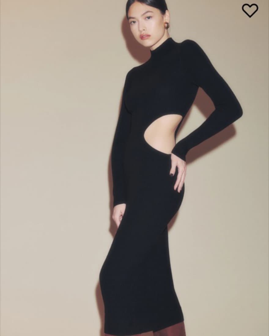 Reformation Black Dress - Image 1
