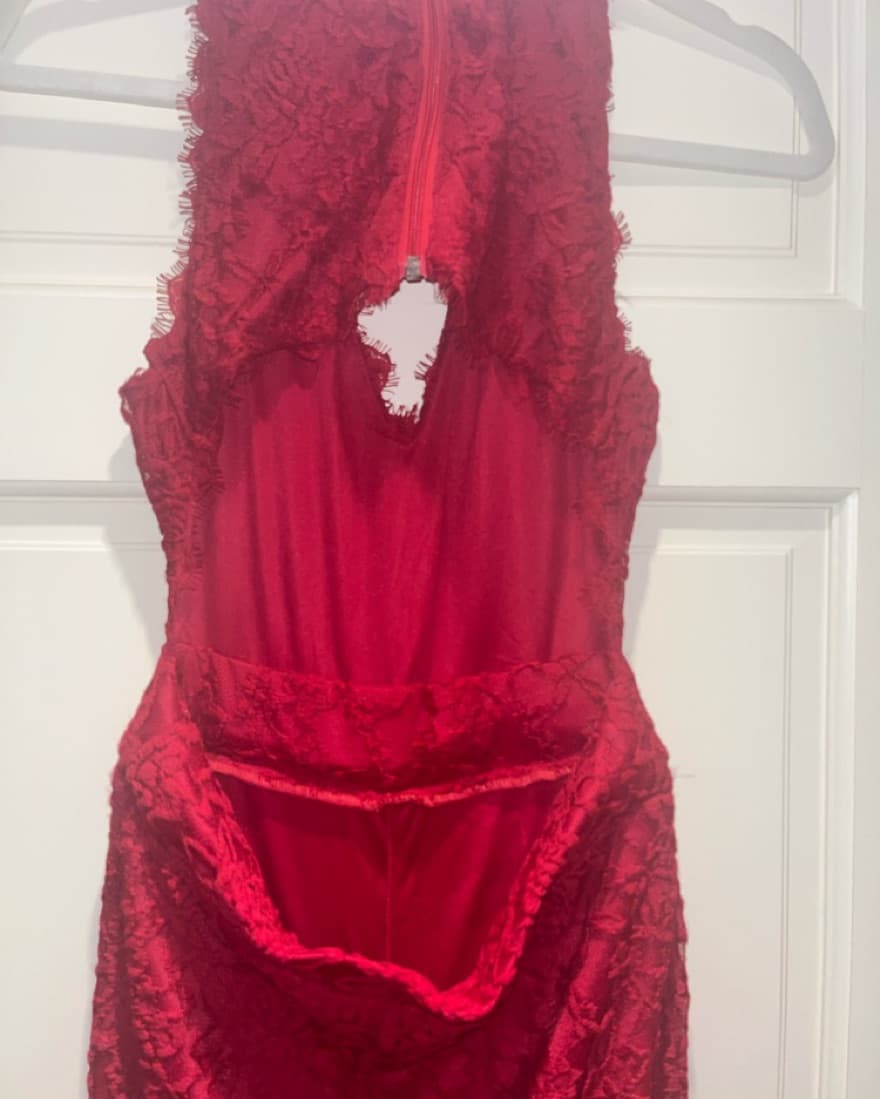 Red Lace Jumpsuit! ♥️🎁 - Image 3