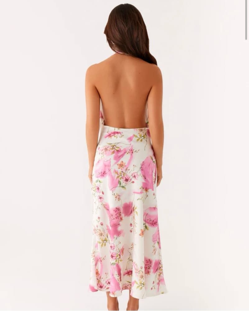 Jensen Midi Dress - Ivory Floral  - Image 2