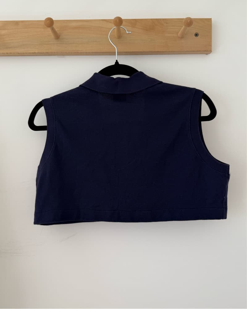 Cropped Vintage Lacoste Shirt   - Image 3