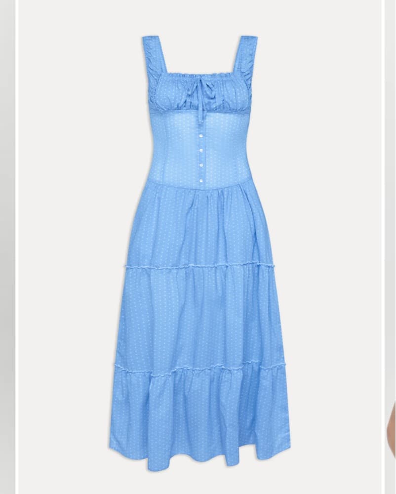 Frankies Christabelle Polka Dot Dress - Image 3
