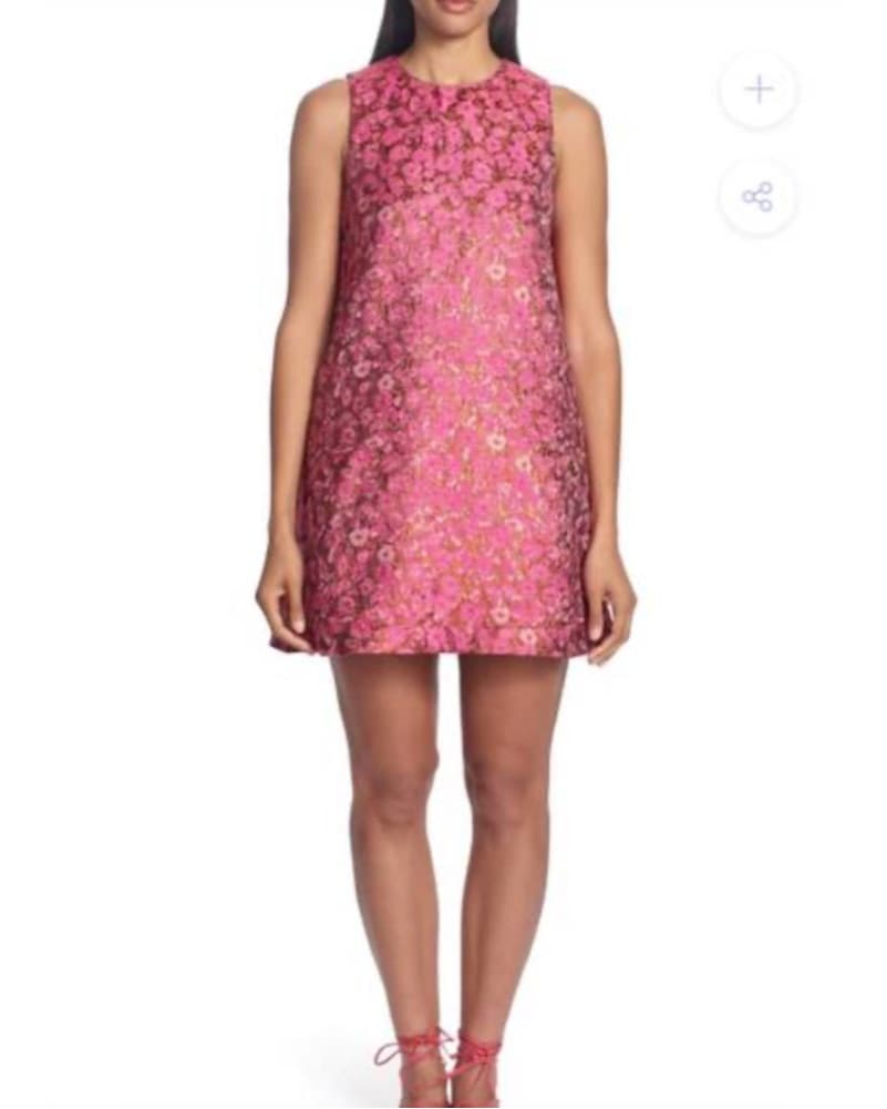 Casey Lynn Calter Veruca Dress Cherry - Image 2