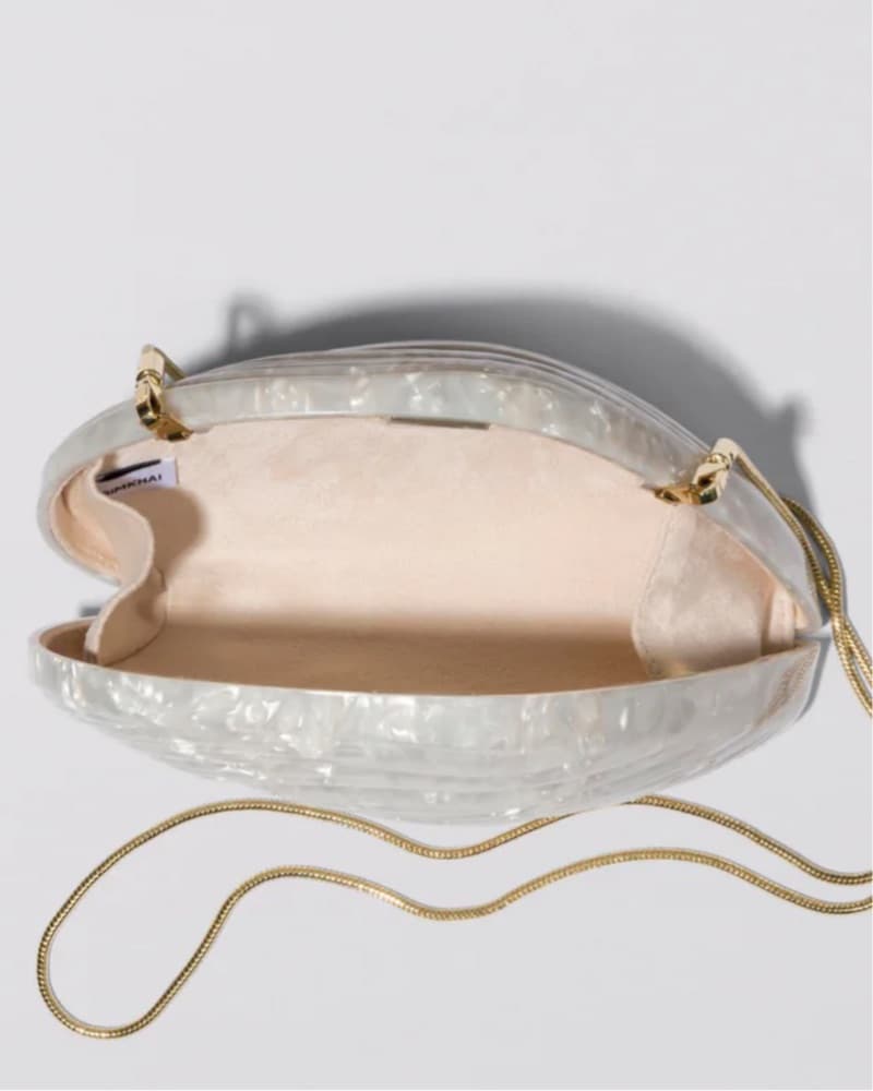 Simkai Bridget pearl oyster Clutch - Image 4