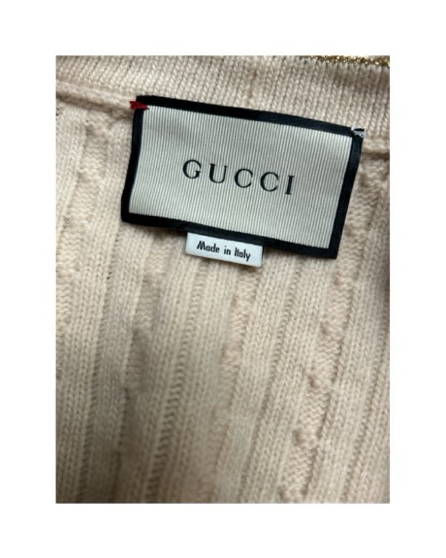 Cozy Gucci Cable Knit Cardigan - Image 3