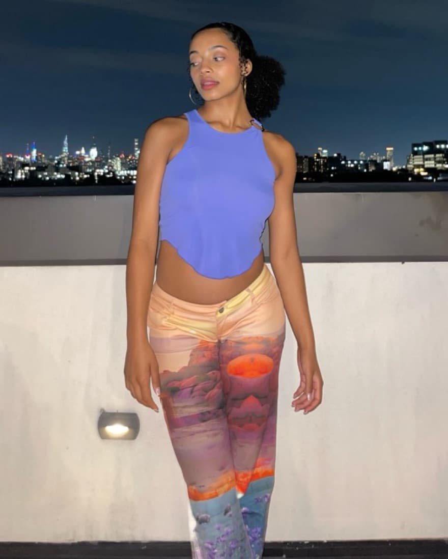 Miaou Atlas Pant in Oasis - Image 3