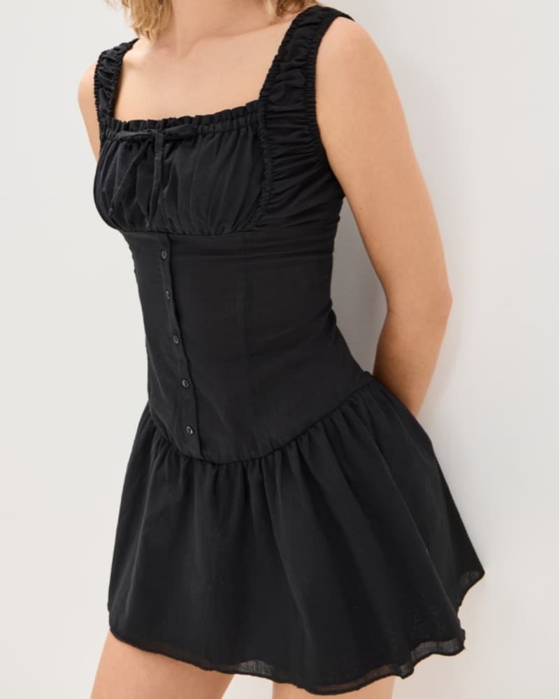 Frankie’s Bikini Christa Ruffle Dress - Image 1